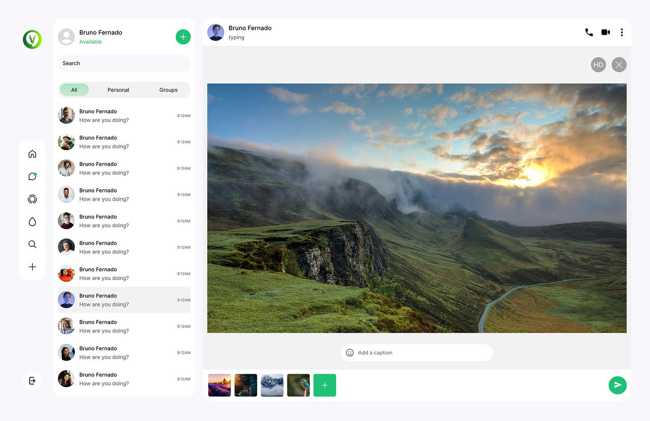 Voizzit chat — add member list