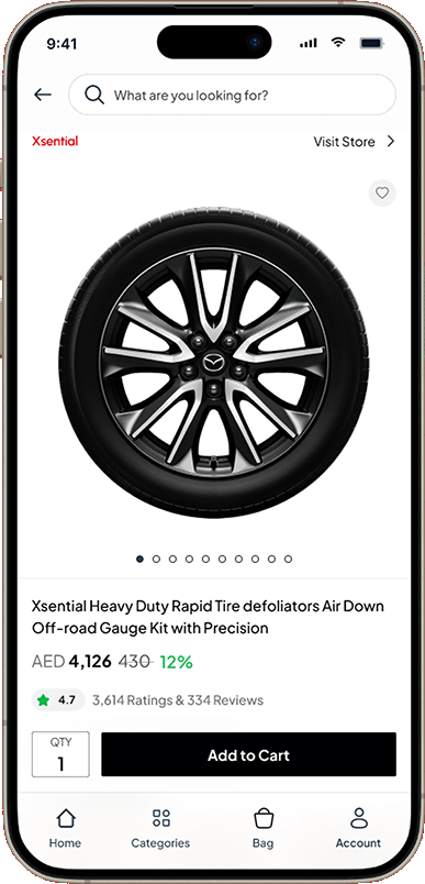 Automarto app — product detail