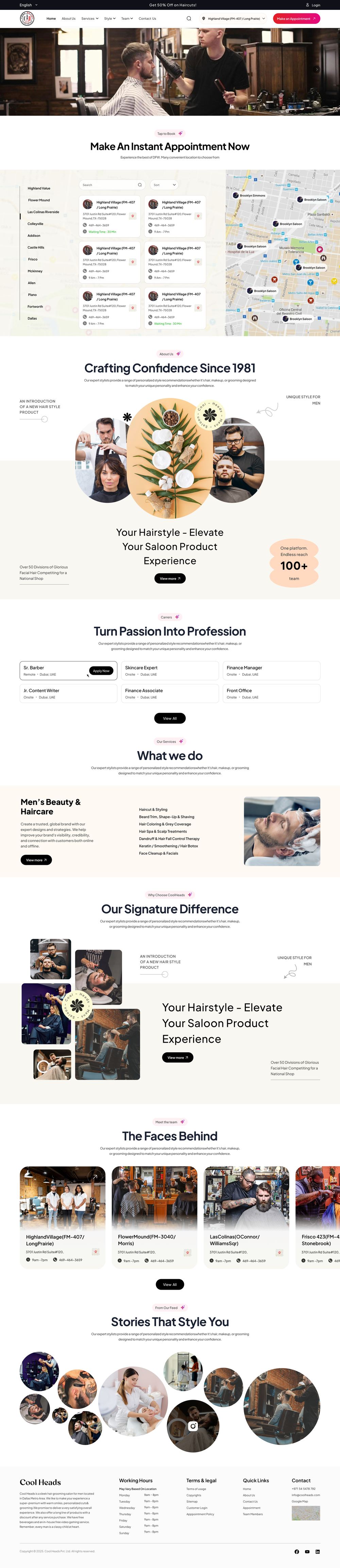 Cool Heads — home page