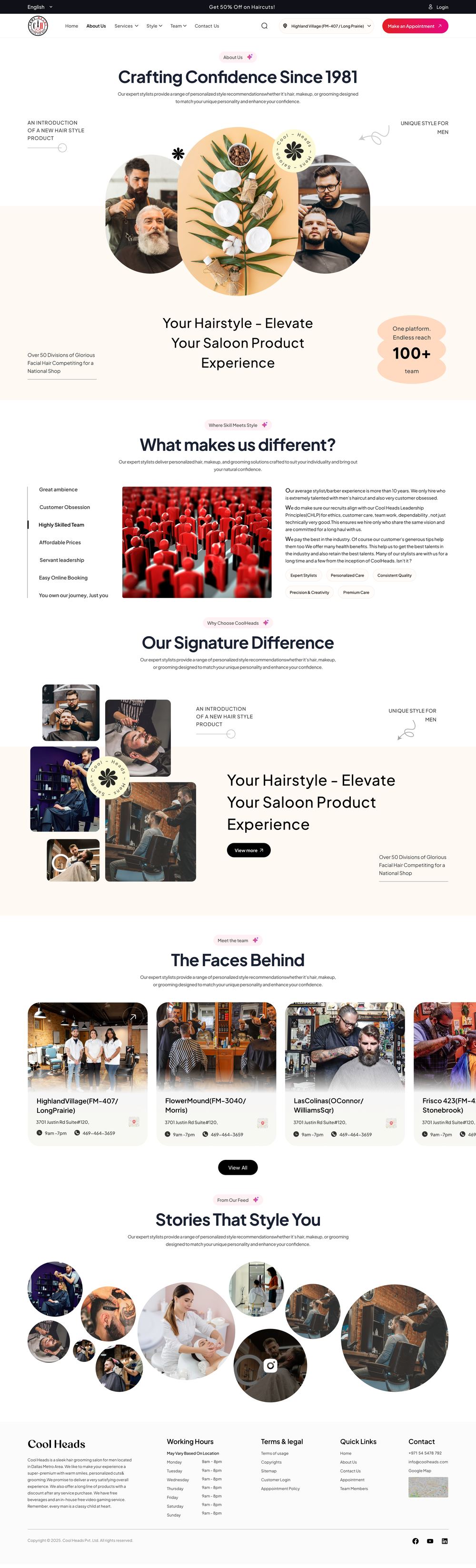 Cool Heads — about us page