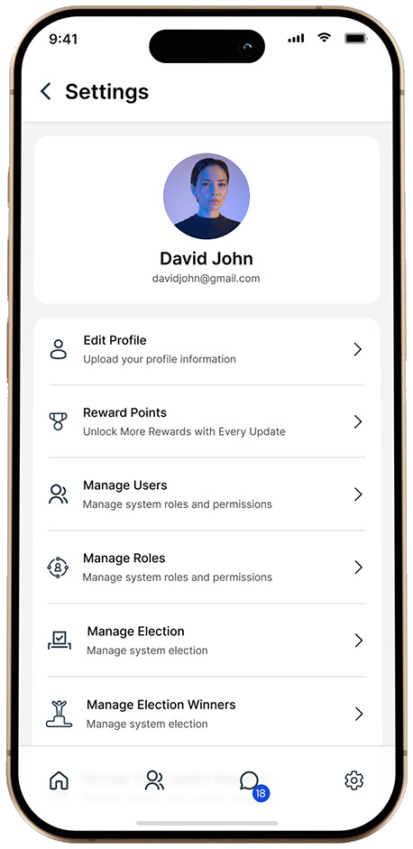 Data SaaS — settings