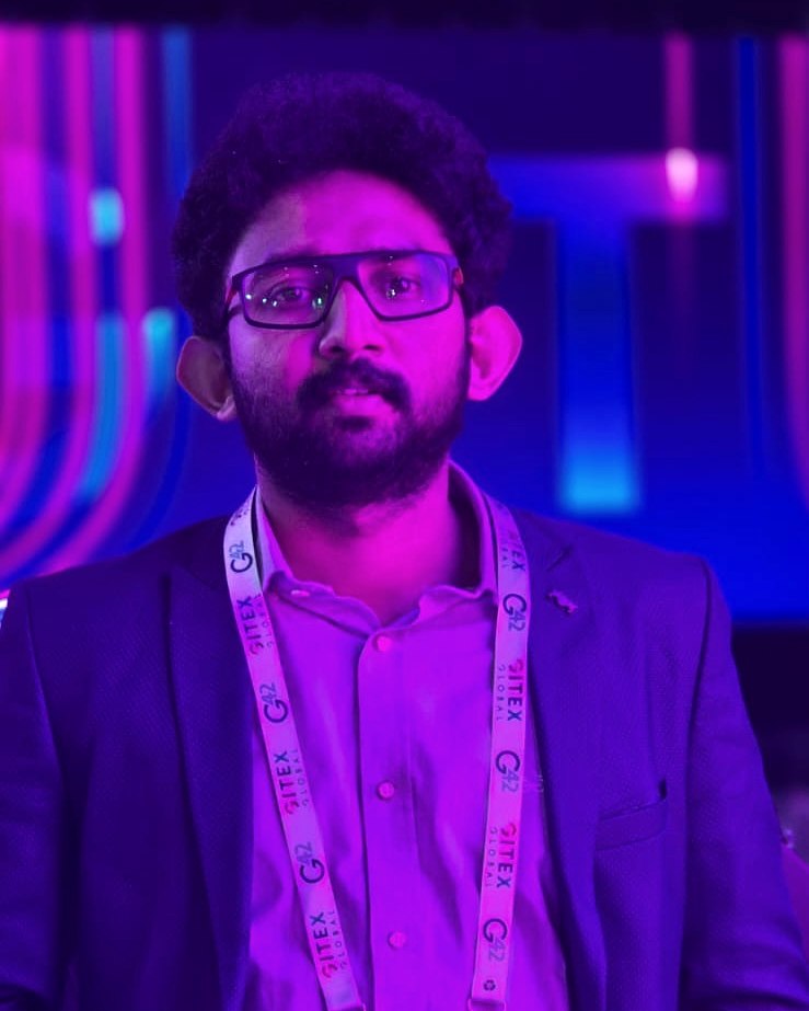 Vasudev Maliyakkal at GITEX Global, Dubai