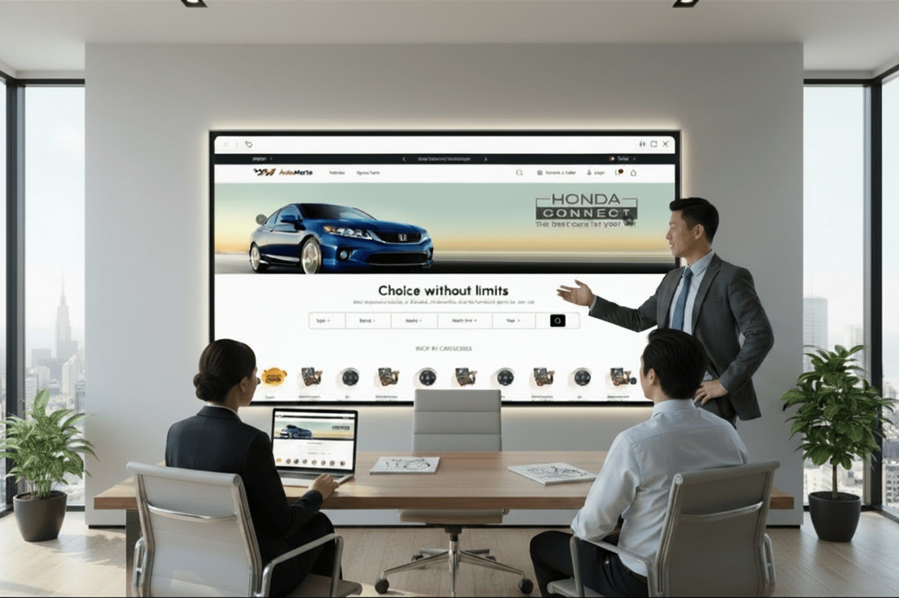 Automobile Marketplace Website — product design by Vasudev Maliyakkal