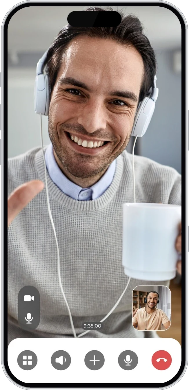 One-to-one video call